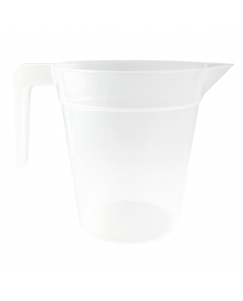 Pichet en plastique réutilisable de 1 litre