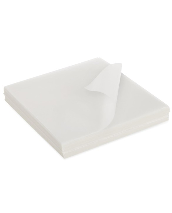 Papier ingraissable blanc 31x31cmcm pour emballage sandwich