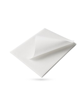 Papier ingraissable blanc 20x25cm pour emballage sandwich Papier ingraissable blanc 20x25cm pour emballage sandwich