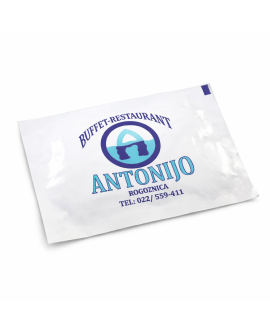 Rince-doigts plastique personnalisé 80x130mm